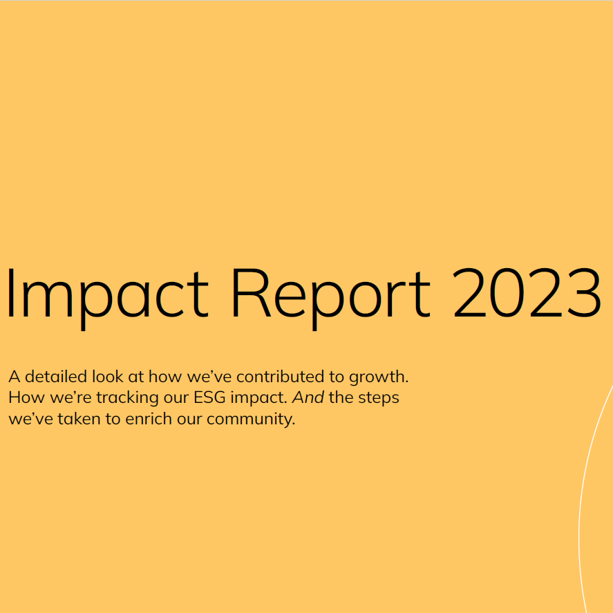 Impact Report 2023 Frontpage Square